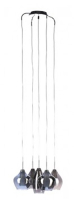 подвесной светильник Azzardo Amber Milano, хром, 5 ламп (2285-5P / AZ0722)